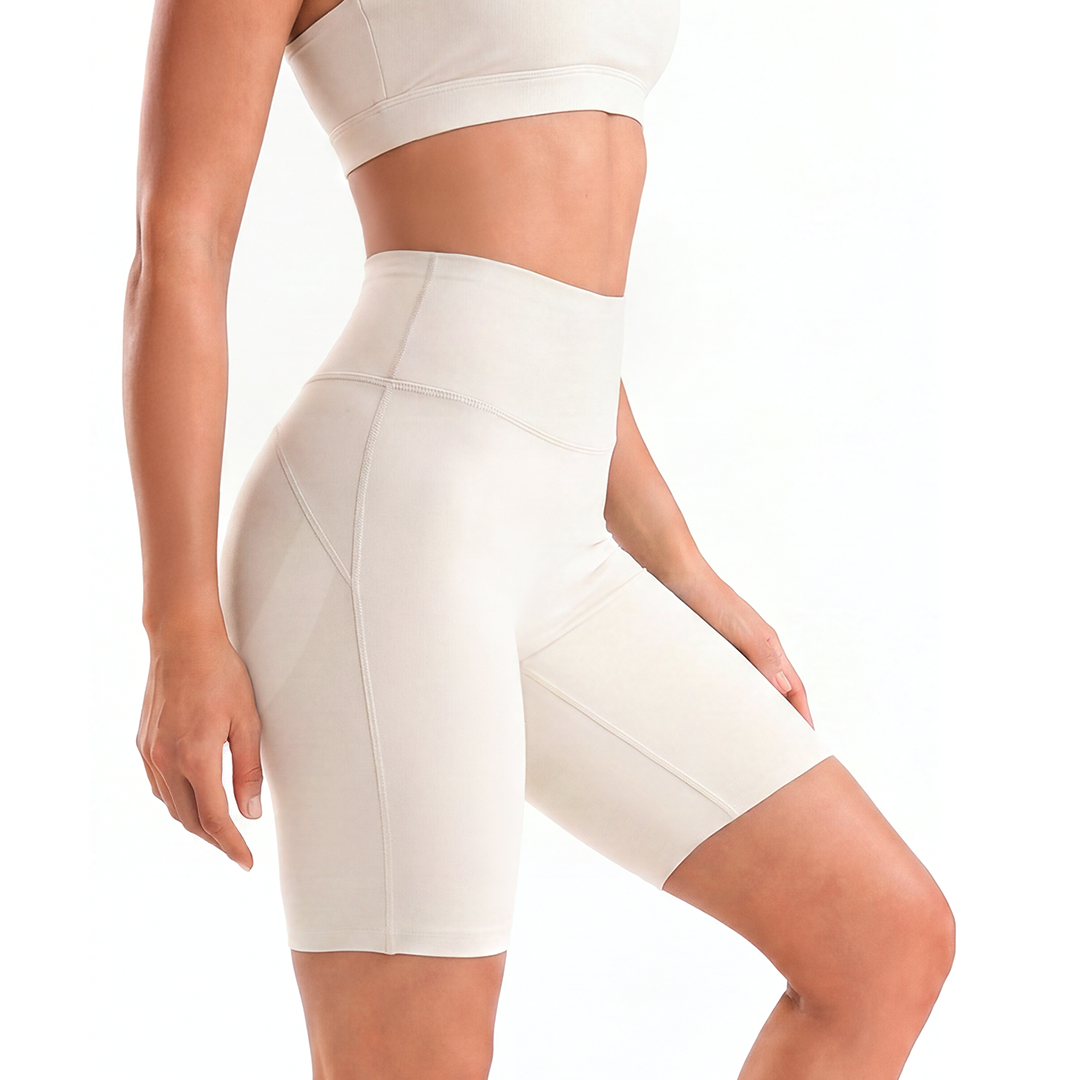"No-Squeeze" Jelly-Grip 5" Sculpting Shorts (Tummy Smoothing & Anti-Chafe)