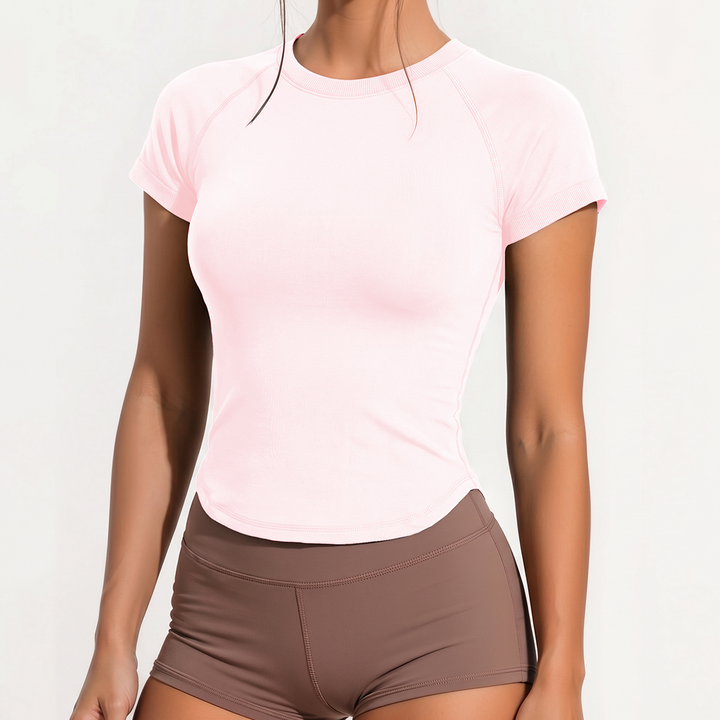 ShapeFlow Crew Neck Tee | Built for Movement and Designed for Comfort